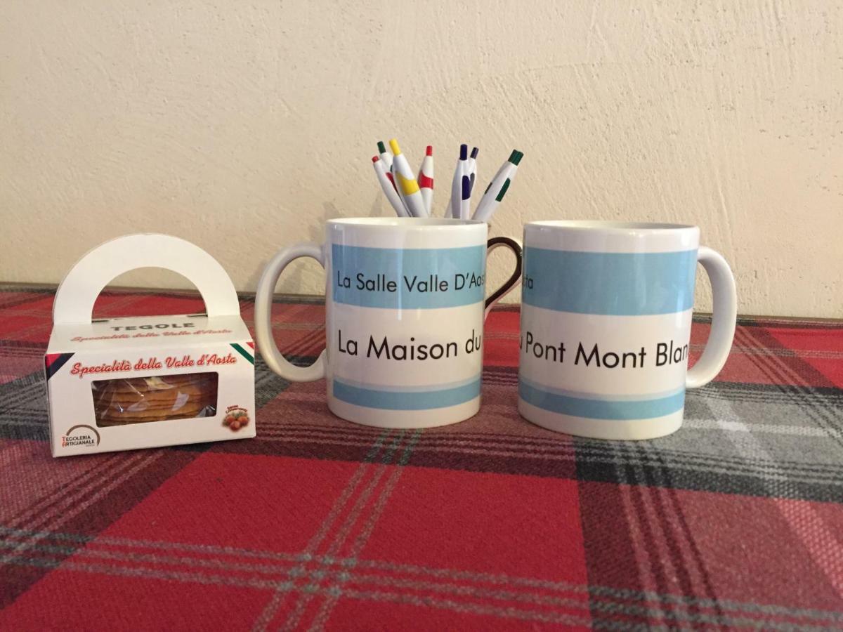 La Maison Du Pont Mont Blanc 2 La Salle Buitenkant foto